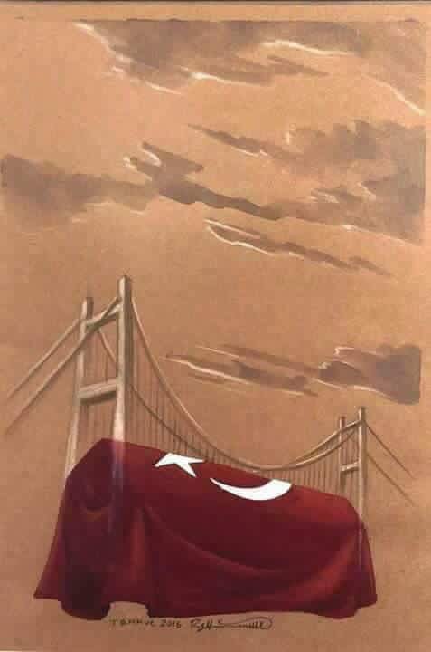 ArmaganCakan's tweet photo. Ne güzel anlatmış dimi İranlı bir çizer.
Keşke Şanlı Türk bayrağımıza ihanet edenlere de anlatabilsek.   #15TemmuzVeHainleri https://t.co/qnTGSgURI9
