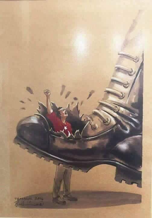 ArmaganCakan's tweet photo. Ne güzel anlatmış dimi İranlı bir çizer.
Keşke Şanlı Türk bayrağımıza ihanet edenlere de anlatabilsek.   #15TemmuzVeHainleri https://t.co/qnTGSgURI9