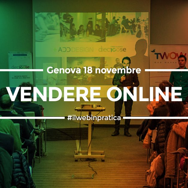 Tutto pronto per domani! La 2° tappa genovese di <a href="/dieci_cose/">dieci cose</a> vi aspetta con una giornata business oriented 🙌 #ilwebinpratica #effettoTWOW