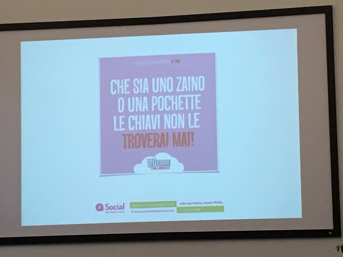 #SCHF16 #socialinfographics <a href="/DioEsisteFilm/">Dio Esiste</a> <a href="/Adef_TheAD/">Andrea Defend</a>