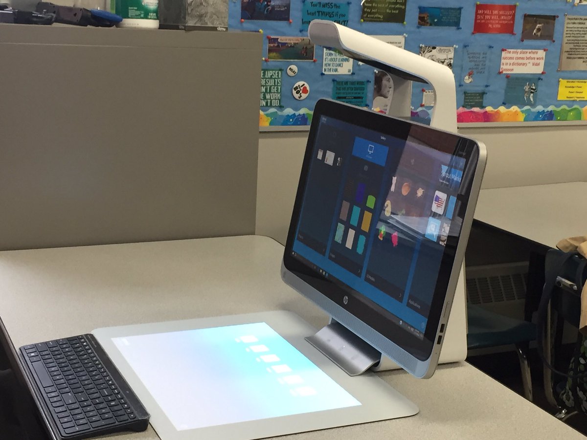 kwinsper's tweet image. Congrats @JSkowronekNMS! @HP Sprout delivery from @hubtechnical @NortonMiddle @NortonSchools #technps