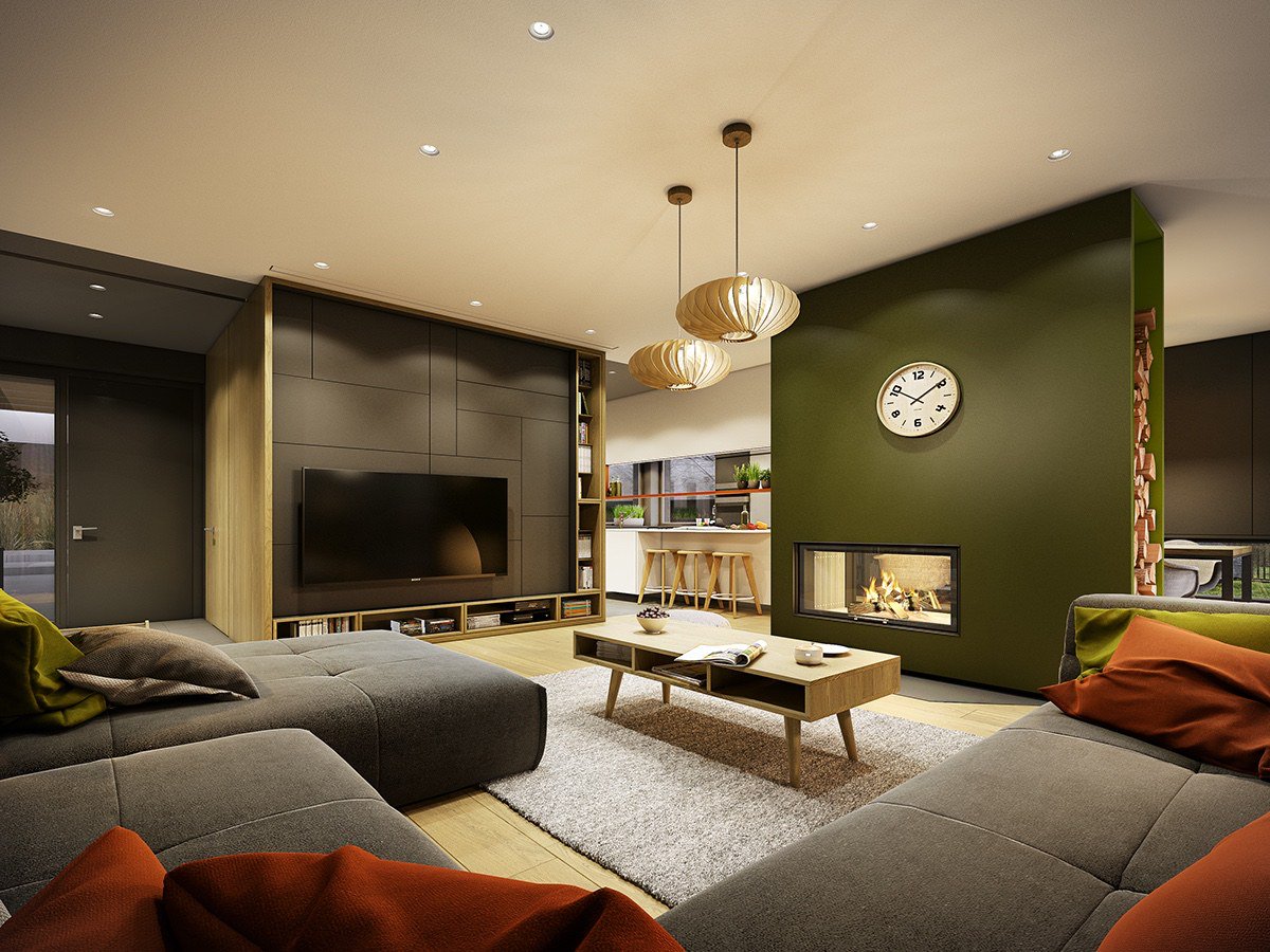 homedesigning's tweet photo. Gorgeous Contemporary Home with Autumnal-Hued Decor https://t.co/O6H4bkZpOB https://t.co/bLSNGu6zMM