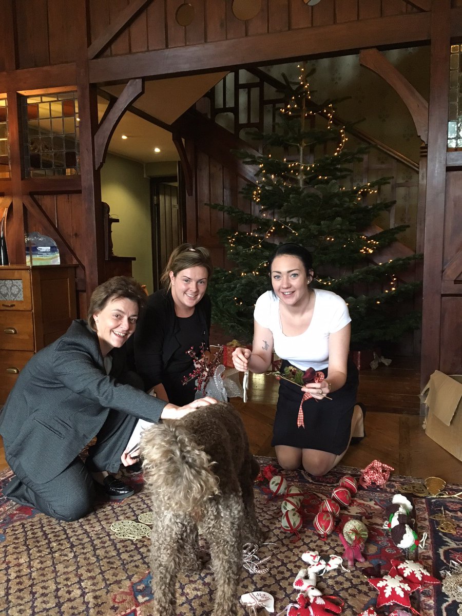 GroveNarberth's tweet photo. And the first tree is up, now time to decorate it! #christmasiscoming https://t.co/hcRILt55yl