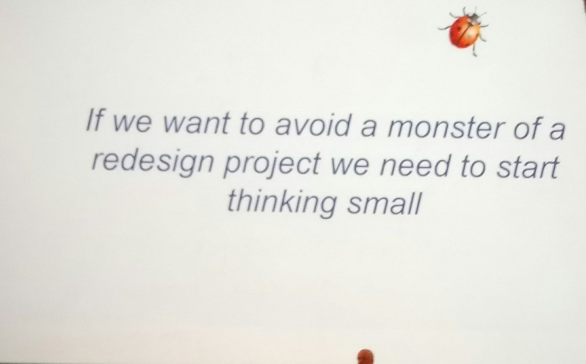 fiammybe's tweet photo. This is relevant for @ImpressCMS redesign as well : @ANWB on stage at #HipCon https://t.co/jHCrW1yg8L