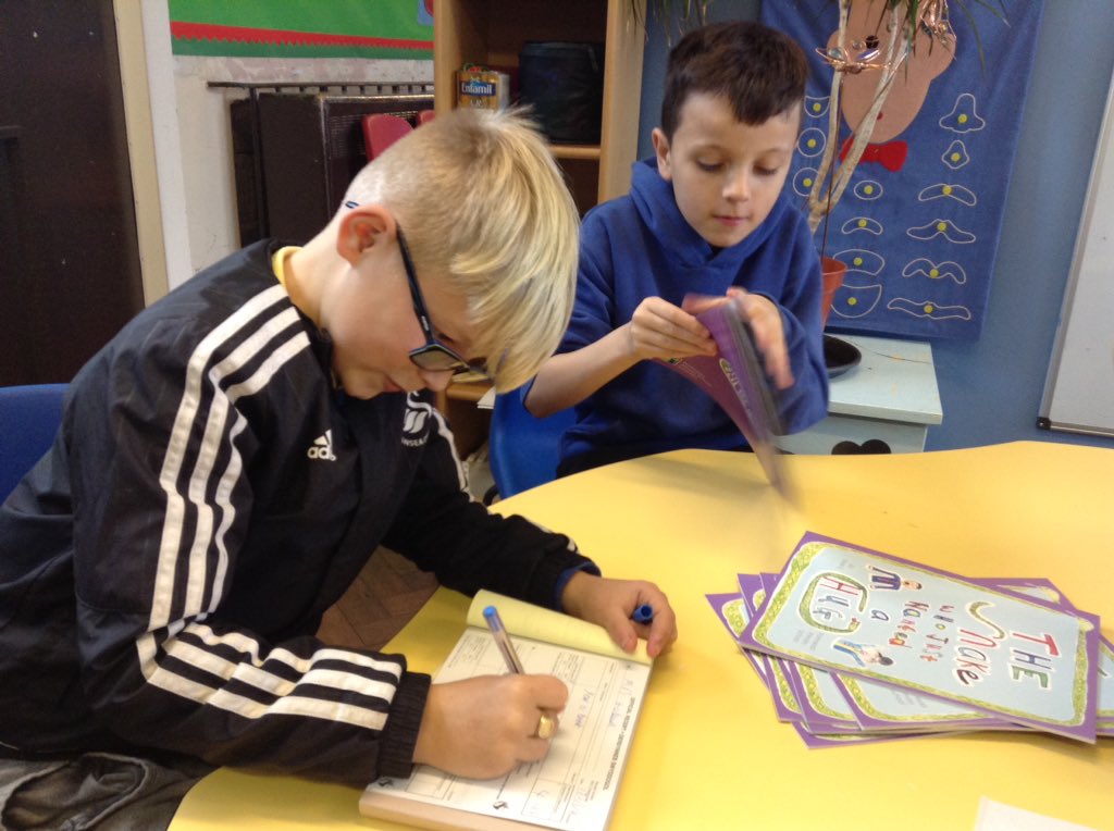 portmeadp's tweet photo. Day 1 and 30 books sold already. The boys are working hard on the accounts making sure everyone gets a receipt. #pmdp6 @TDIllustration https://t.co/OLzJmWPaPL