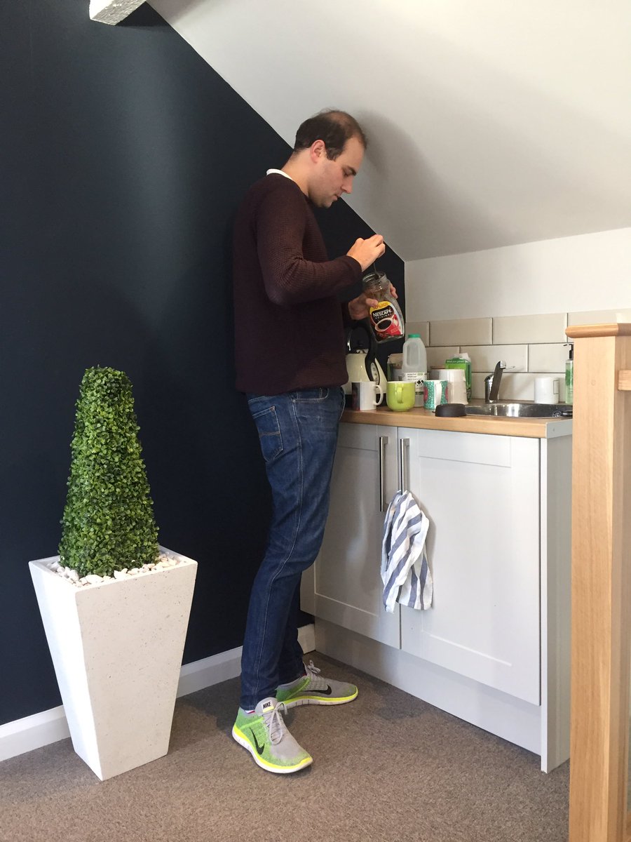 EntyceCreative's tweet photo. Entyce's very own tea lady ☕️ @paulkenyon #teaduty https://t.co/D3kNBeX33I