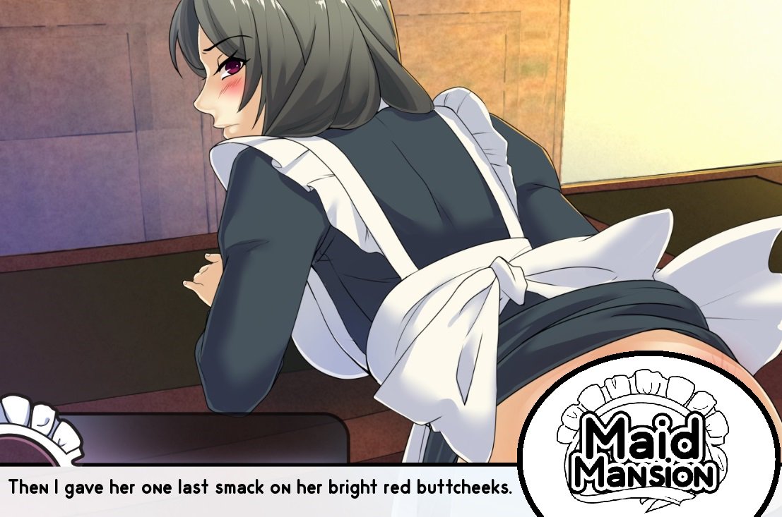 CrazyCactusEnt on X: Maid Mansion Demo Released... Spanking incoming? Find  out more t.coSl6uare259 pledge at t.coc0gFQNYfTT  #visualnovel #vndev t.couZW0dtC2wi  X