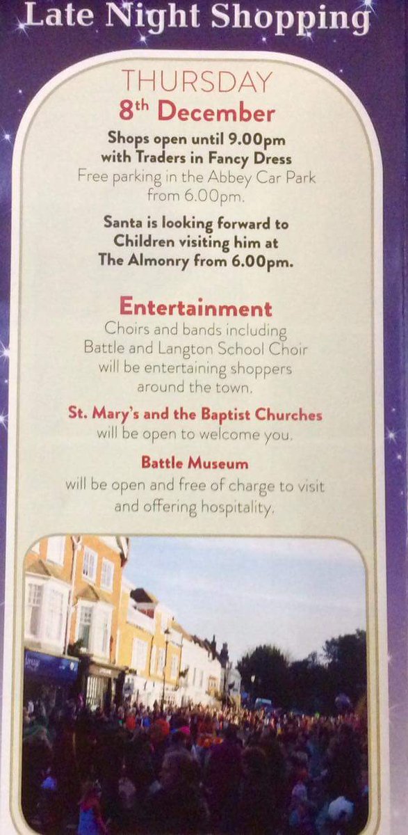 battlehoc's tweet photo. Don't forget to come and visit Battle in the run up to Christmas! https://t.co/Ukk3GykuN6