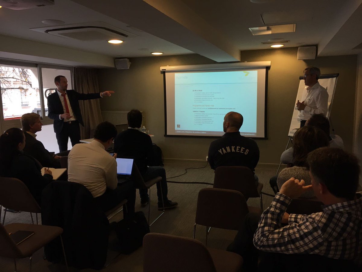 GraphLand's tweet photo. En direct de la première journée utilisateurs #transoft en France :) https://t.co/SoPVutWkjD