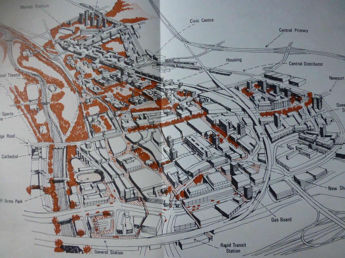 Planning ideas that were circulating around Cardiff fifty years ago as <a href="/CUGeogPlan/">Geography & Planning</a> was launching first planning course <a href="/cardiffcouncil/">Cardiff Council</a>
