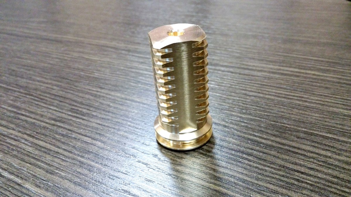 bossiniEredi's tweet photo. New component: Regulation body of pressure fluids #new #component #madeinitaly #cw626 #ecobrass #turnedparts #cw626 #ecobrass https://t.co/zC8UOL28cy