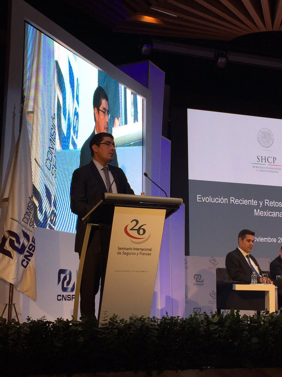 CNSF_gob_mx's tweet photo. El Dr.Oscar Vela de la @SHCP_mx inaugura el #CNSF2016 https://t.co/nPWeMc77Ov