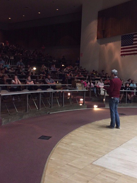 6th gade had a great discussion with <a href="/matthew_cody/">Matthew Cody Davis</a> on Tuesday! <a href="/randomhousekids/">Random House Children's Books</a> <a href="/letsplaybooks/">PLAY BOOKS!</a> <a href="/EastHillsMSbasd/">EastHillsMS</a>