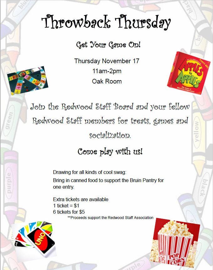 SLCCStaff's tweet photo. Here is what is going down today at SLCC Redwood campus! :) #SLCCStaff #uhesa @SLCCHuftalin @uhesa #TBTSLCC https://t.co/VB4rVul58e