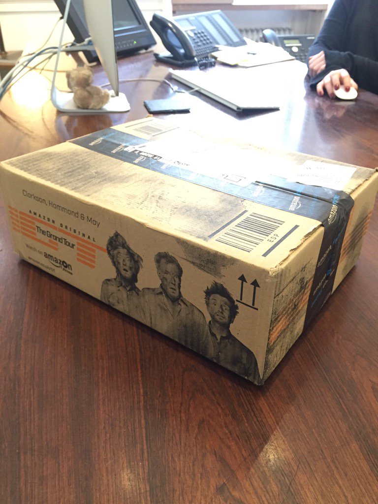 Check out the Grand Tour Amazon Boxes!