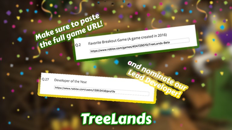 Treelands Codes 2020