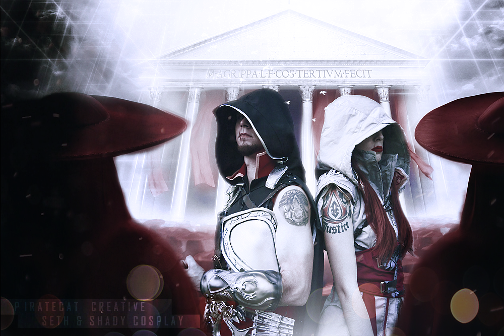 Shady_Abyss's tweet photo. ¡Hoy sale The Ezio Collection y nosotros le rendimos tributo a esta saga, gracias @Ubisoft_Spain!
Ezio's: @Shady_Storm &amp; @Seth_Krauser https://t.co/gCikp6BvzS