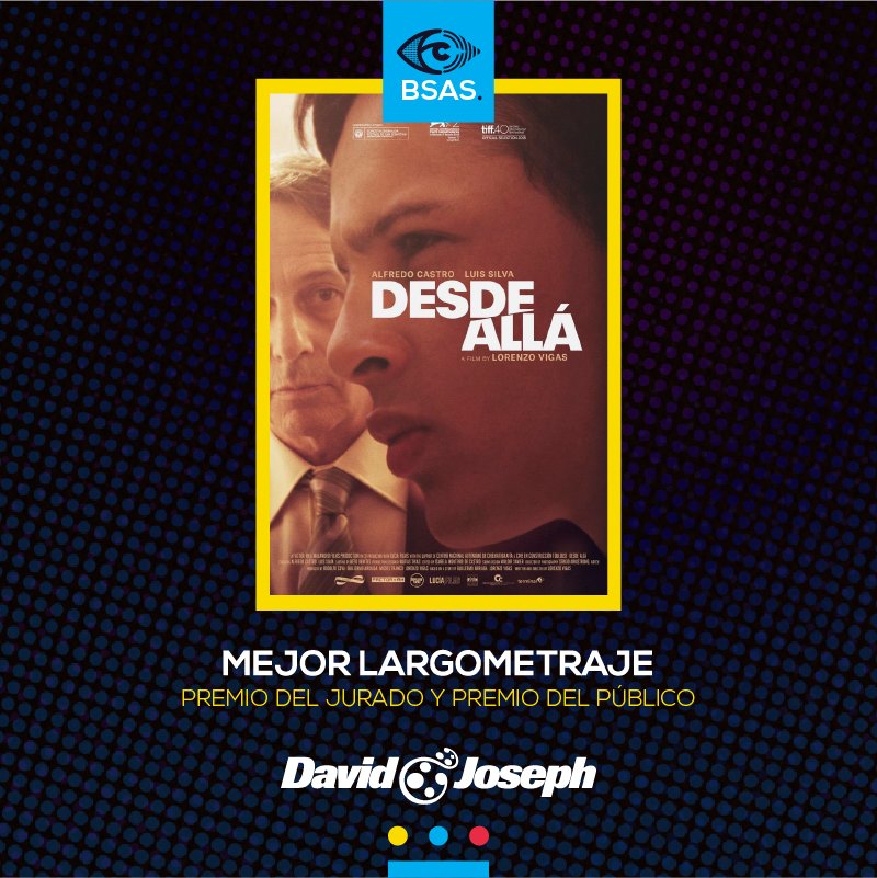 El filme “Desde Allá”, dirigido por Lorenzo Vigas se alzó con el premio del jurado a la Mejor Película en #FECIVE2016