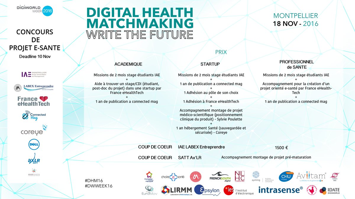 #DHM16 Loïc Damn et Benoit Bardy présentent <a href="/Beat_Health/">Health Beat Advocate</a>  : Dispositif d’aide à la marche #Parkinsons et la course #runner  #DWWeek16