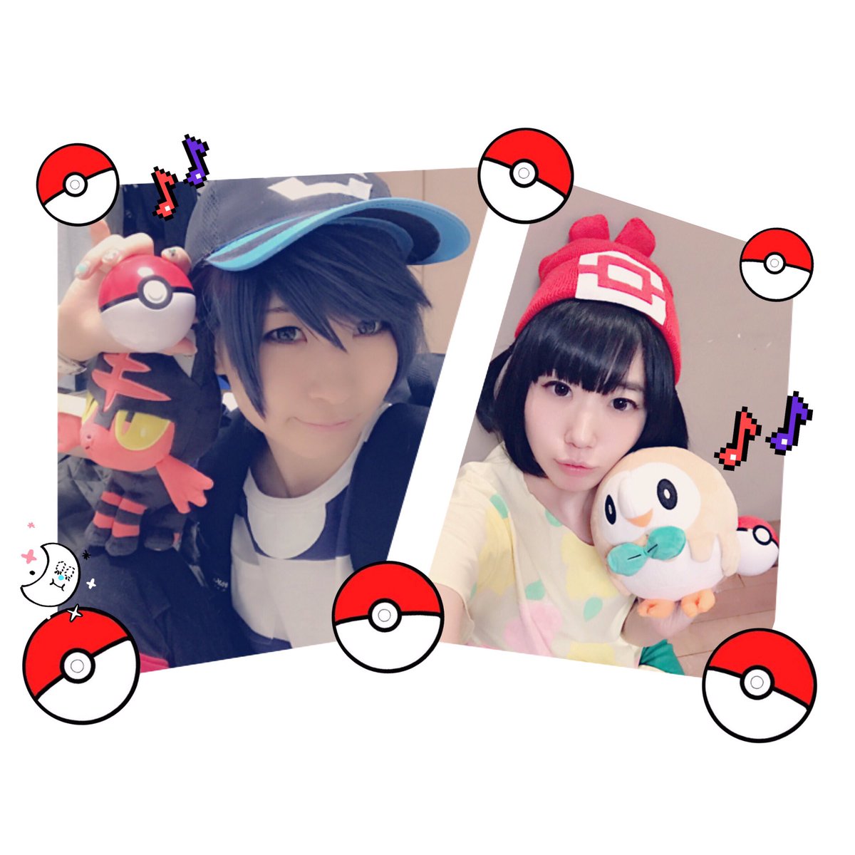 ピンキー 藤咲彩音 ポケモン サン ムーン発売おめでとうございます Dempagumi Nemuqn Pinky ポケモンサンムーン 発売記念で ねむきゅんと コスプレ ニャビー推し T Co 0jtz8efkr7