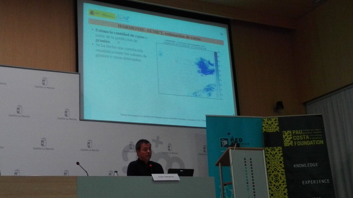 CCOOAgentesJCCM's tweet photo. #NewTechIIFF🔥📲
J.Simarro @AEMET_CValencia
Nos ha explicado las características del Harmonie frente Hirlam https://t.co/V3n0z6mR15