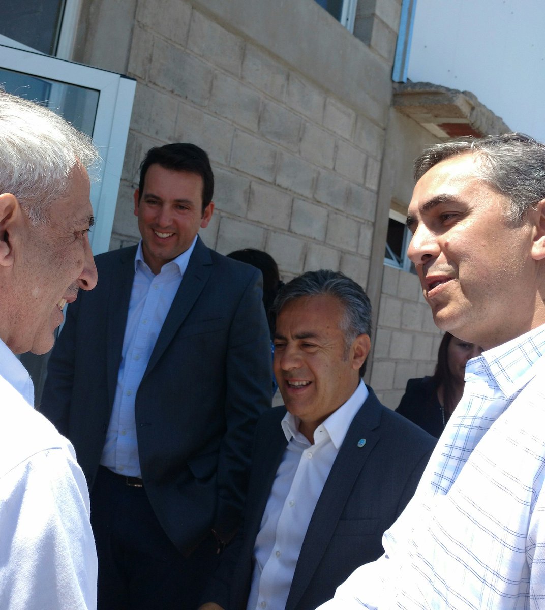 Junto al Gobernador Alfredo Cornejo y demás autoridades recorremos el Parque TIC #CiudadesConectadasGC