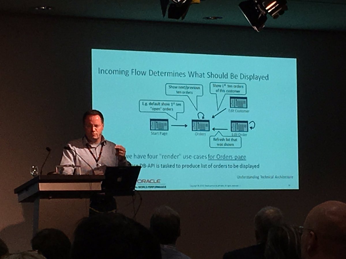 johnnyq72's tweet image. @ToonKoppelaars proving #ThickDB at #DOAG2016
cc @BrynLite #PLSQL