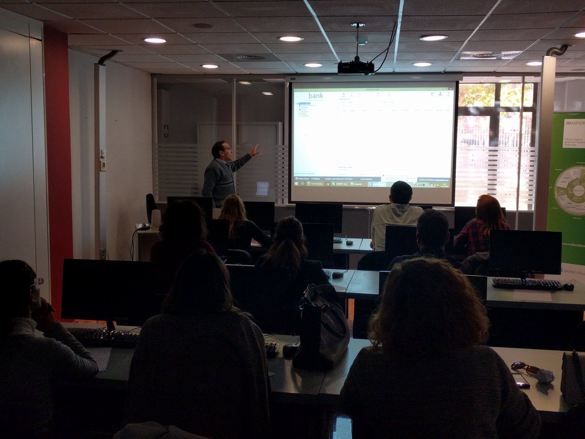 ServisoftLev's tweet image. Empieza la formación en nuestra aula sobre el Bank #formacioncontinua #A3software #despachos