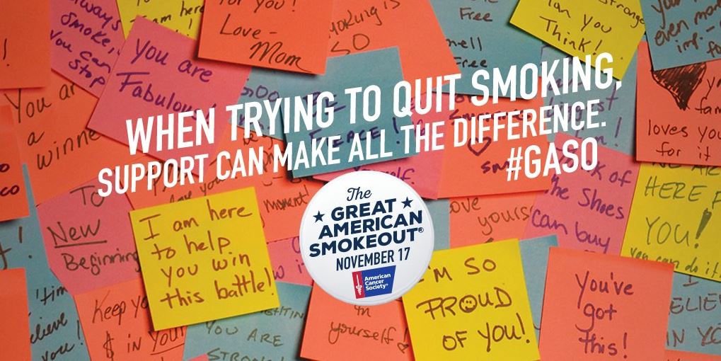 GaryReedyACS's tweet image. Quitting smoking is hard, but @AmericanCancer can help. Visit bit.ly/2f49eH6 for tools &amp;amp; resources. #GASO #GreatAmericanSmokeout