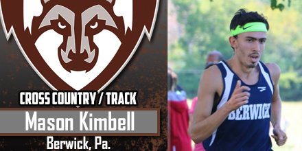 BonniesXCTrack's tweet photo. Welcome to Mason Kimbell from Berwick, Pa., a member of our men's cross country/track recruiting class! #BonaFamily https://t.co/0zZoG9pq6a