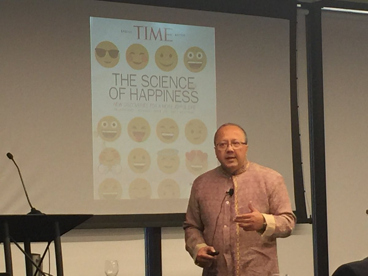 PhilaHFMA's tweet photo. Bappa Choudhury "Happiness is the key to success" #philaHFMARev2016 https://t.co/DNLkgbnG77