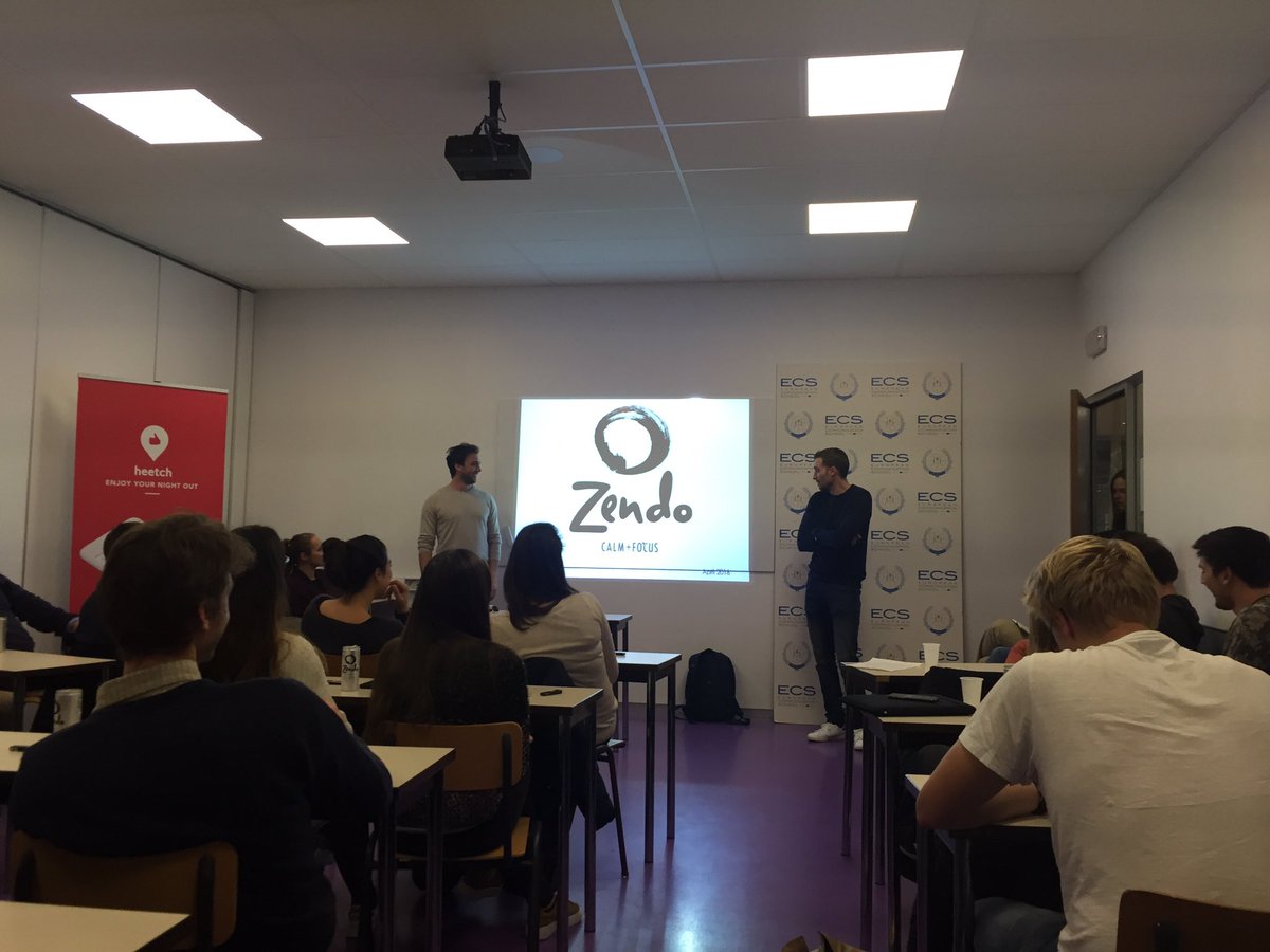 Mediaschoolbxl's tweet photo. Place à #zendo challenge = installer la catégorie et conseil: oublier les longs brainstorming, the answer is in the market! https://t.co/IlZGusgbg3