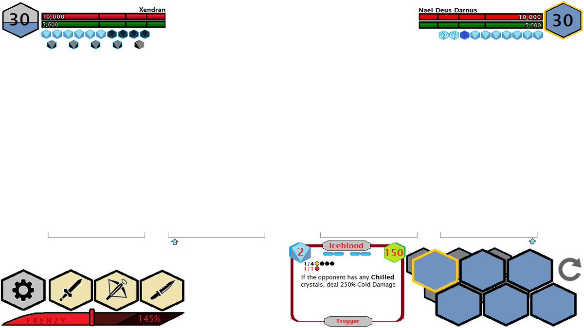 AeternumGames's tweet photo. Skill Card layout is now finalized! 
Next step will be making assets in the style of the game. https://t.co/eoOrjXMT3x