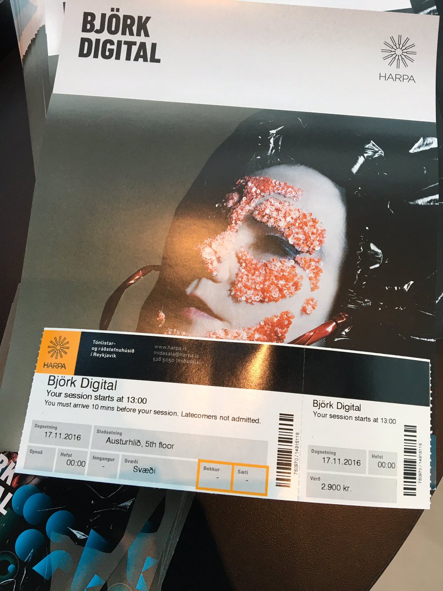 Fantastic experience! #Björk