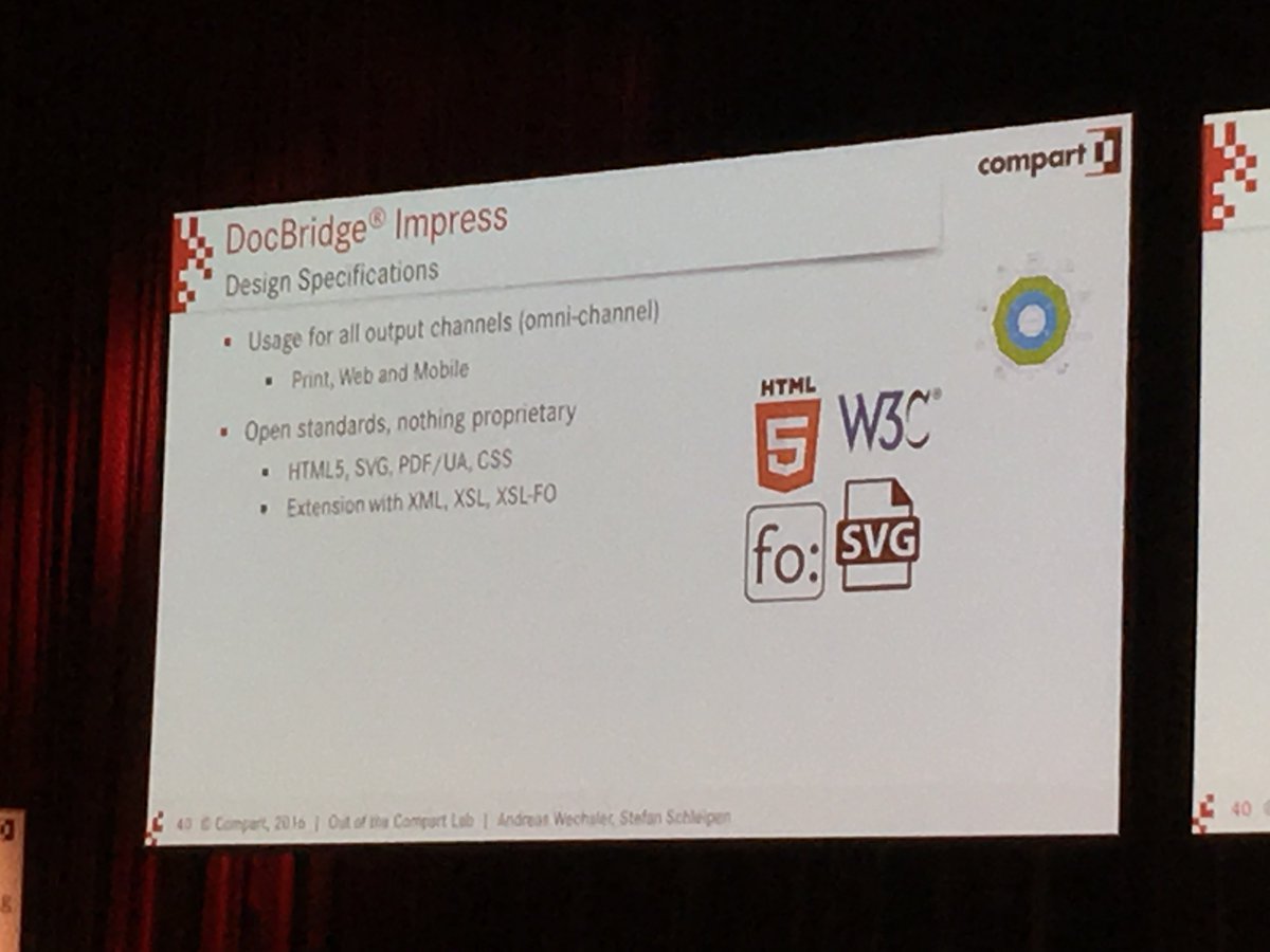 DocauFutur's tweet photo. @CompartEditique annonce lors du #comparting sa nouvelle solution de #traitement de #documents #docbridge #impress https://t.co/uSDmJX2mxE