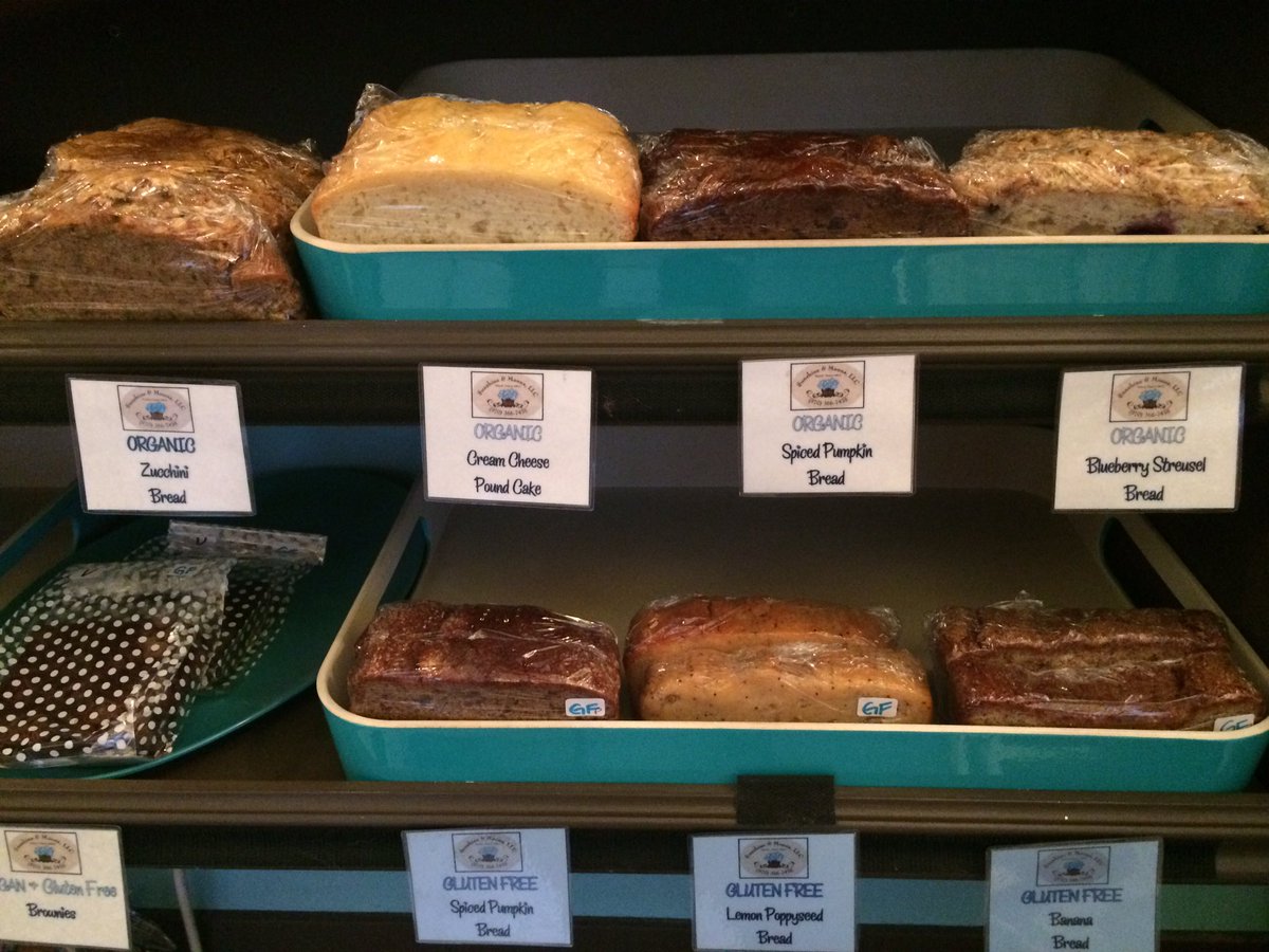 coldbrewer's tweet photo. Did you know that we are a Sunshine And Moons Bakery outlet.  Sara specializes in organic gluten free and vegan baked good. Local and yummy! https://t.co/0C9XAJhTmj