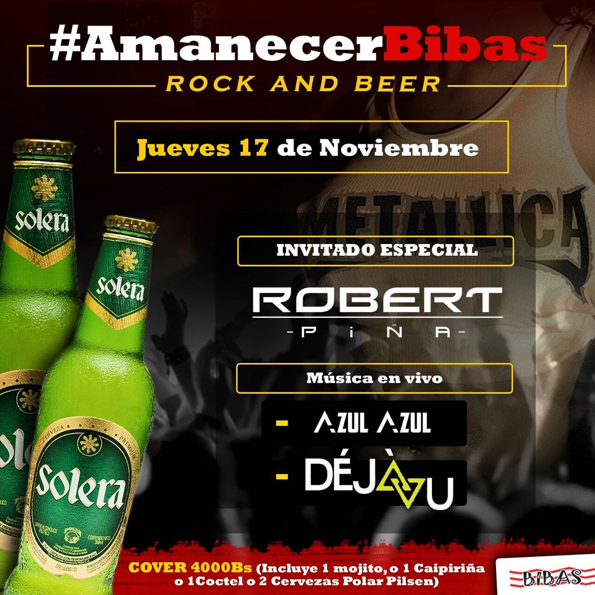 #AMANECERENBIBAS ¡¡No te quedes sin hacer nada hoy!! Bibas tiene para ti un sin fin de promociones para esta noche. #venabibas #maracaibo