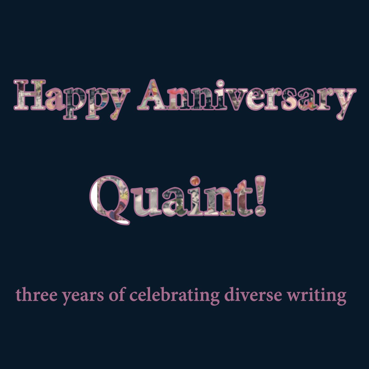 QuaintMagazine's tweet image. Thanks to all the writers &amp;amp; artists we've had the privilege of working with Stayed tuned for an announcement re: Quaint's future later today