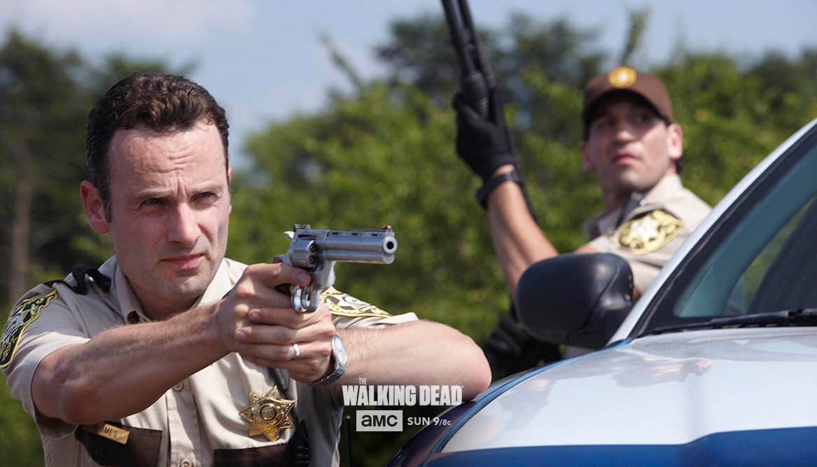 WalkingDead_AMC's tweet photo. “I had a friend… he was my partner. He got Lori and Carl to safety.” #TBT #TWD https://t.co/MoiXT4jRrk
