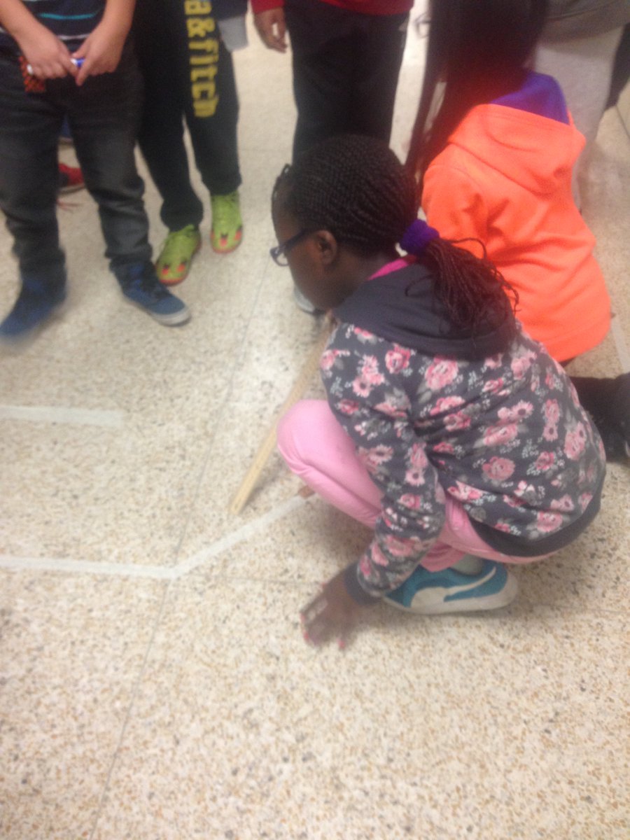 Mrsmacdon1's tweet photo. Measuring floor tiles for perimeter. Can you find the missing measurements? #mathlesson #mathletes #exploring https://t.co/LawuQOvcoW