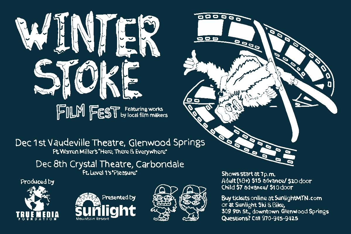 skisunlight's tweet photo. Don't miss out! Tickets to #WinterStoke on sale! Featuring @WarrenMillerEnt @Level1 plus works by local film makers! https://t.co/hwS4Pd7rDK https://t.co/EeCEAGrdWZ