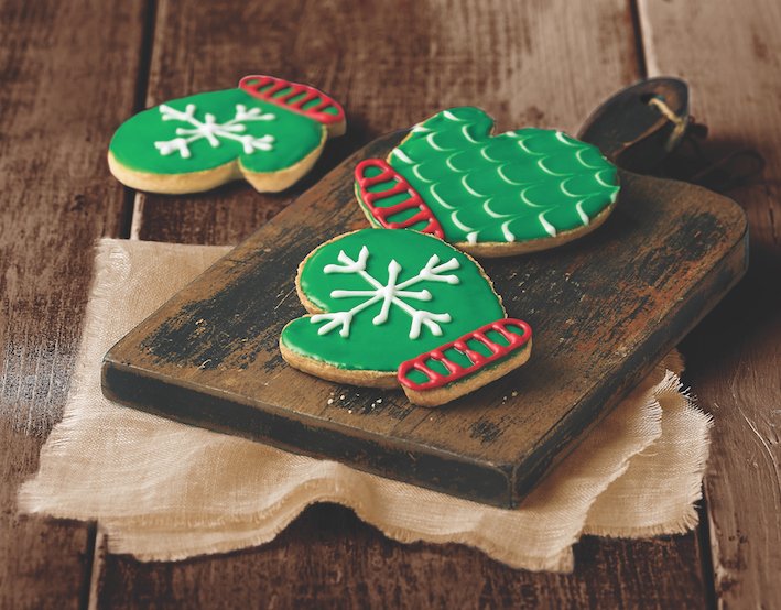It’s time to bundle up with our Mitten Cookies! Stop in for this cozy treat today.