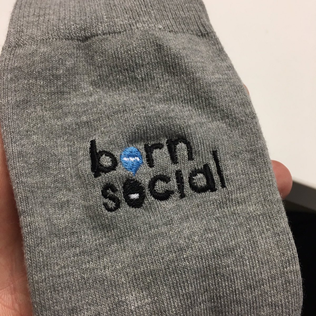 Paddysmith91's tweet photo. The beauties at @bebornsocial bought me some bloody branded socks to go with the new stash. Unbelievable. 💯👌🏻#haterswillsayitsfake https://t.co/HJ8UZk49RX