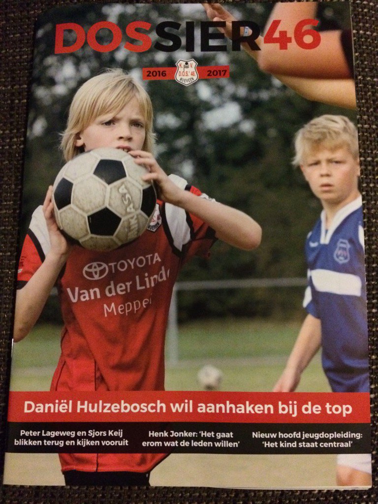 Hier ga ik eens goed voor zitten. Mooie presentatiegids van <a href="/DOS46/">DOS'46/VDK Groep</a> , voor mij de mooiste club van het land!
