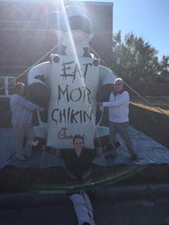SFMSwildcatway's tweet photo. Did you see our visitor today? Springfield Middle School  tonight from 5pm-8pm at Chick-fil-A in Wilson! https://t.co/VfZXvYUnFE