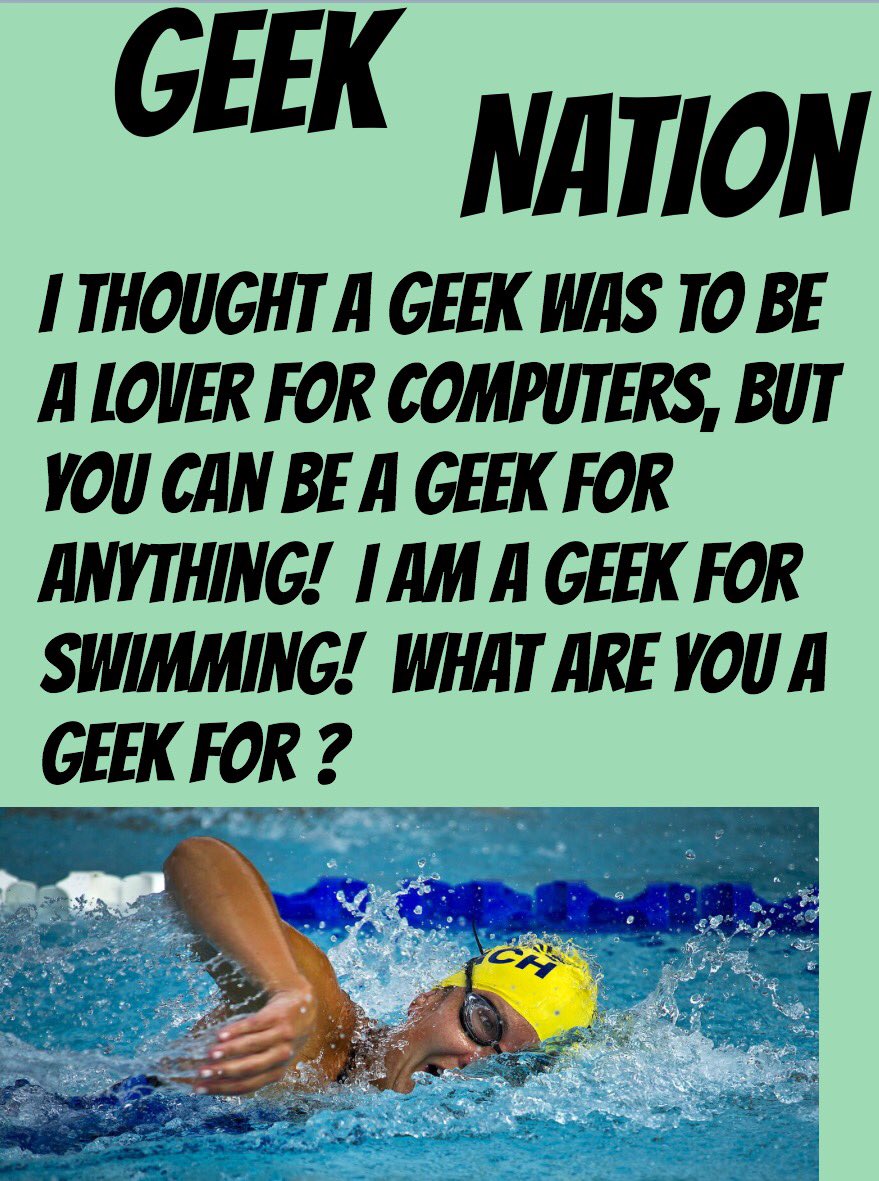 _geeknation's tweet image. @OldHallCP made posters using @BookCreatorApp to explain what it means to #embracethegeek let me know what you think!  #AntiBullyingWeek
