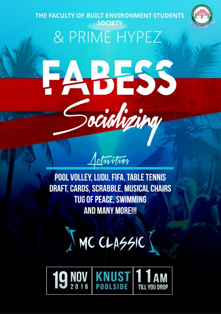 hon_godfred's tweet photo. Event: FABESS SOCIALIZINGDate: 19/11/16@KNUST pool SideRate:Free#Prime_hypezGh#FABESS socializing'16@Get_it_onn https://t.co/Bf55wswuRT