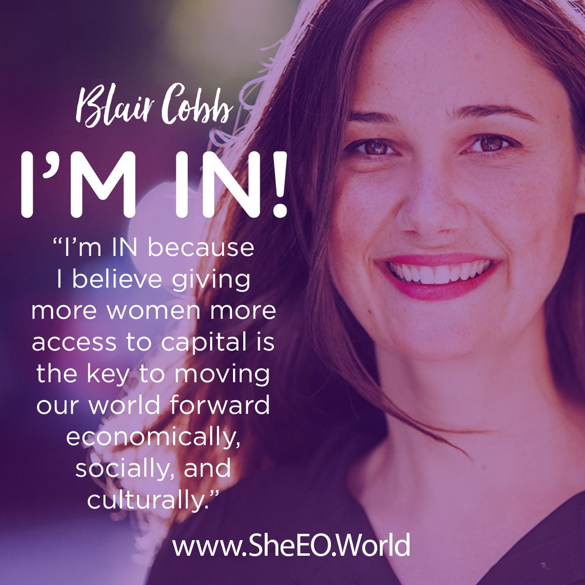 BCobb104's tweet photo. Proud to be a @sheeo_world Activator! SheEO's #radicalgenerosity is a new model for female entrepreneurs. Join me: https://t.co/SZErscQCmQ https://t.co/fMp9l3YqDM