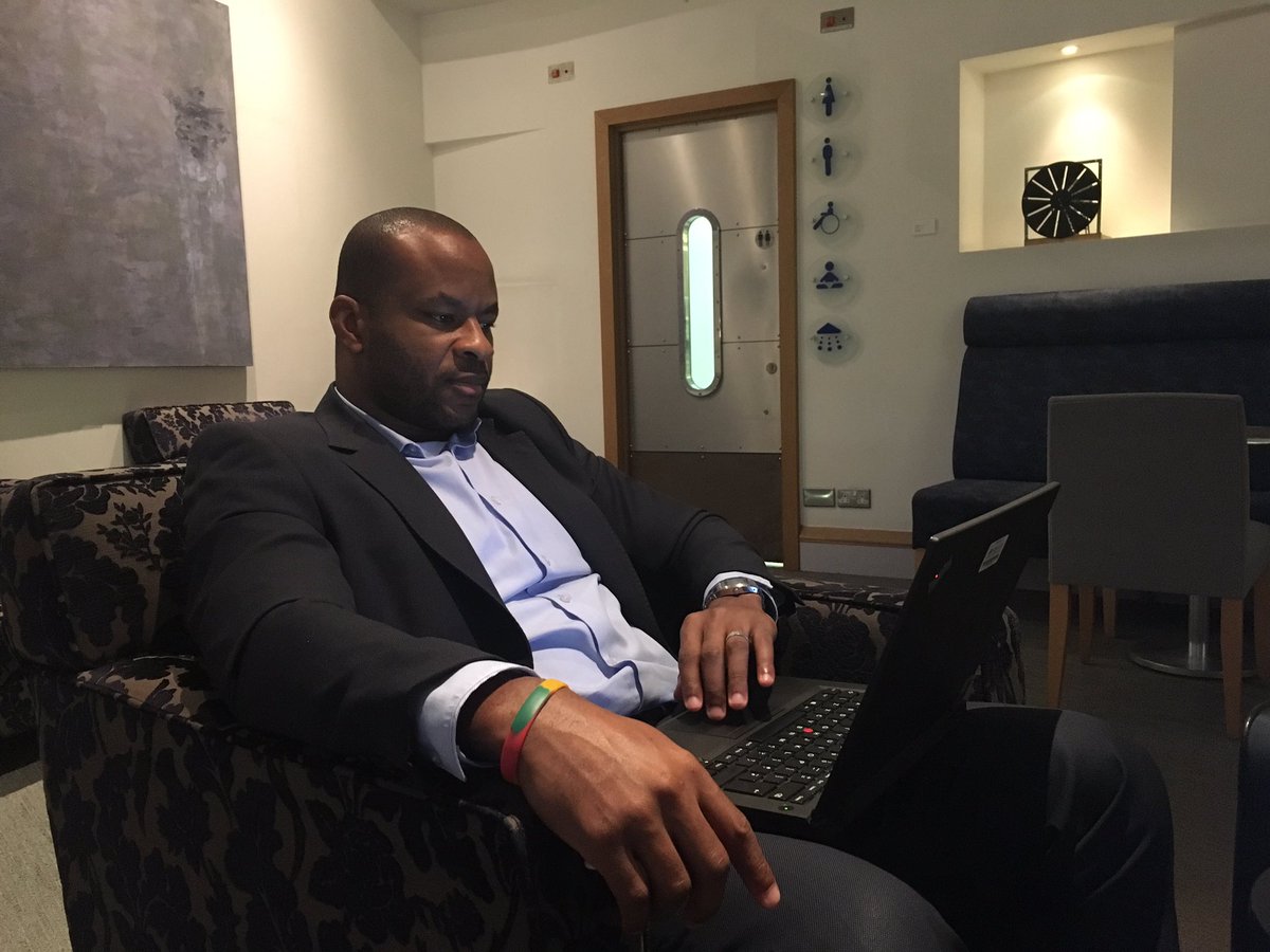 TerryJordan104's tweet photo. Just staying on top of the cutover activities in the Manchester Airport Lounge! #LifeAtCapgemini https://t.co/cKD48I5tqV