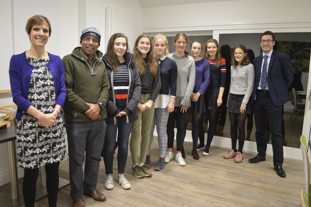 Delighted to welcome ultra-runner parent Javed Bhatti last night Talk on #resilience <a href="/TheSpineRace/">Montane Spine Race</a> &amp; more challenges ow.ly/zoI8306gTEf